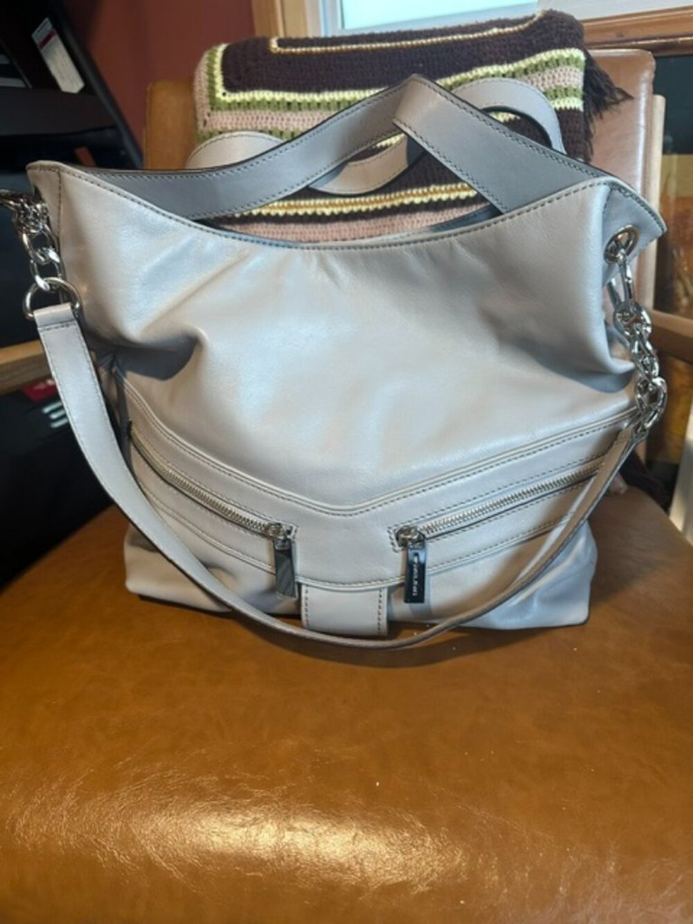 Michael Kors Jamesport Pebble Shoulder Tote